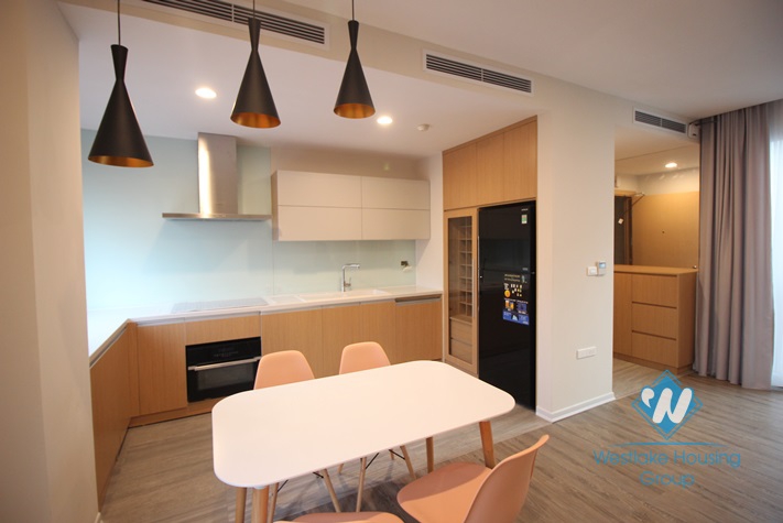 02 nice bedrooms apartment with modern design for rent in Tay Ho area 